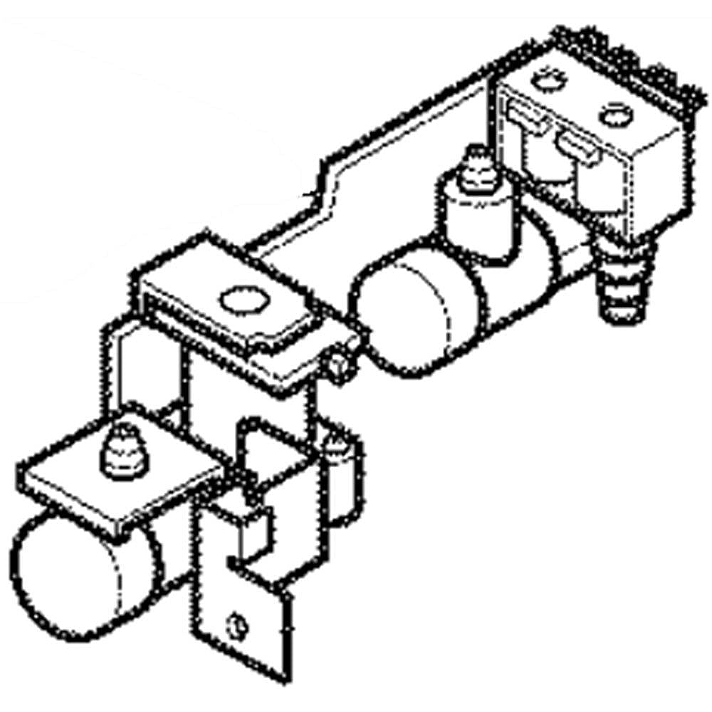 Photo of Refrigerator Water Inlet Valve from Repair Parts Direct