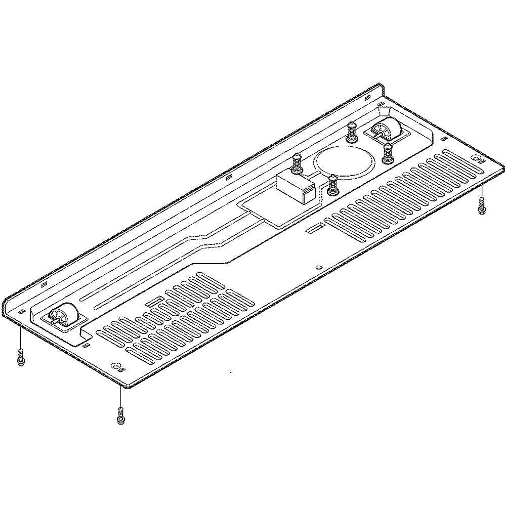 Photo of Refrigerator Base Plate from Repair Parts Direct