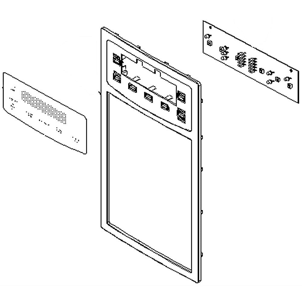 Photo of Refrigerator Display Cover from Repair Parts Direct