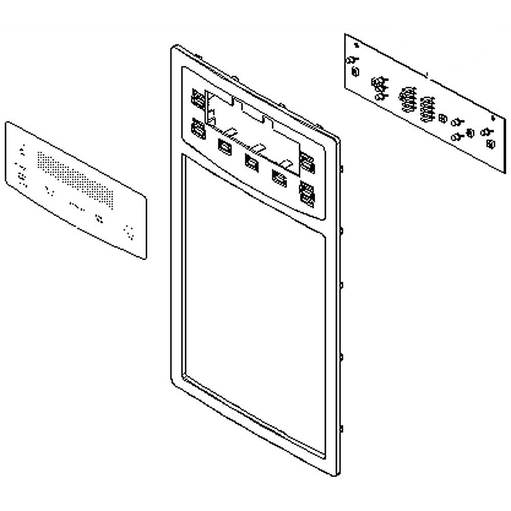 Photo of Refrigerator Display Cover Assembly from Repair Parts Direct