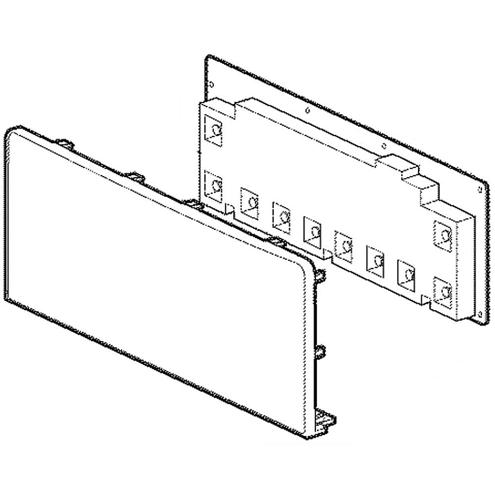 Photo of Refrigerator Dispenser Display Assembly from Repair Parts Direct