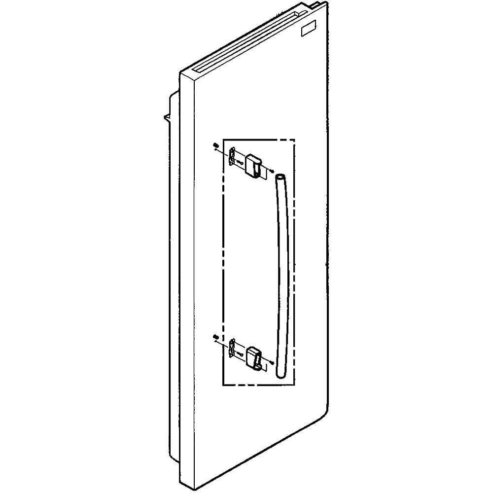 Photo of Refrigerator Door Assembly from Repair Parts Direct