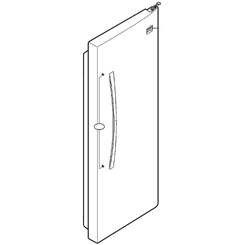 Photo of Refrigerator Door Assembly from Repair Parts Direct