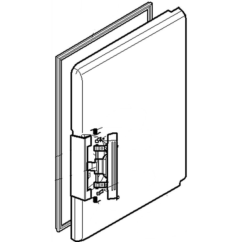 Photo of Refrigerator Freezer Door from Repair Parts Direct