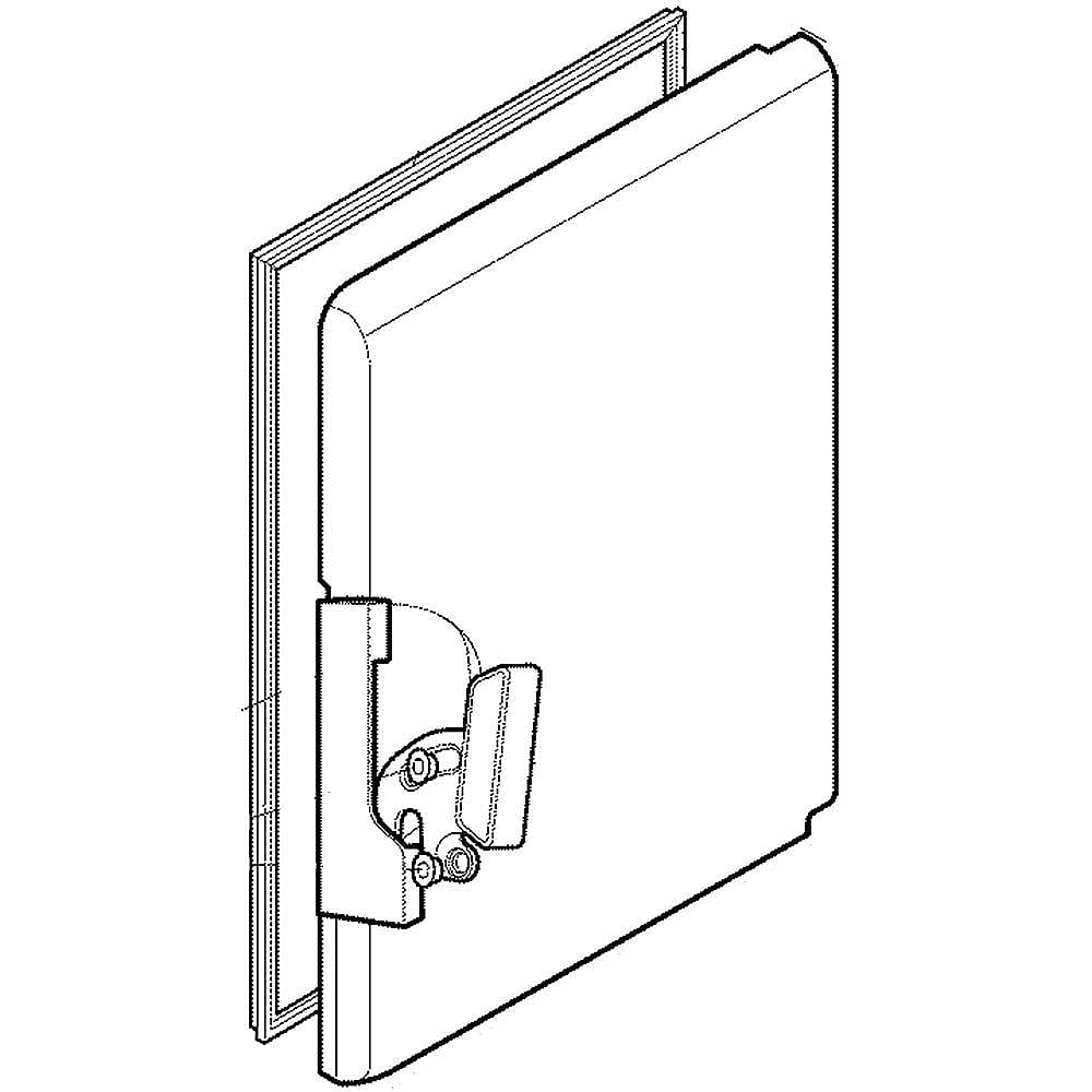 Photo of Refrigerator Ice Room Door Assembly from Repair Parts Direct