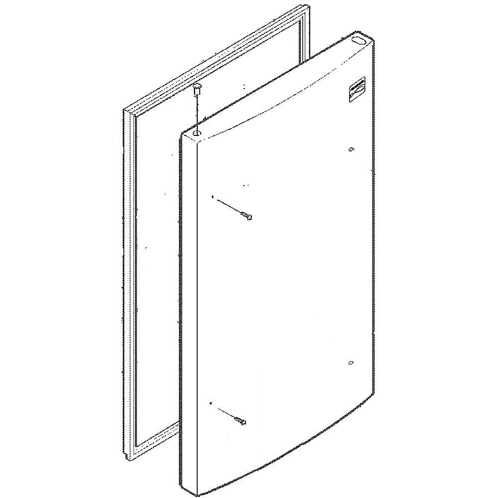 Photo of Refrigerator Door Assembly from Repair Parts Direct