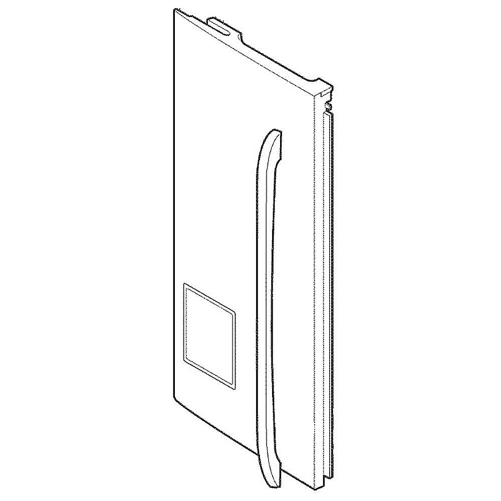 Photo of Refrigerator Door Assembly, Left from Repair Parts Direct