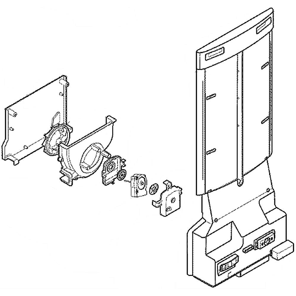 Photo of Dusct Assy,m from Repair Parts Direct