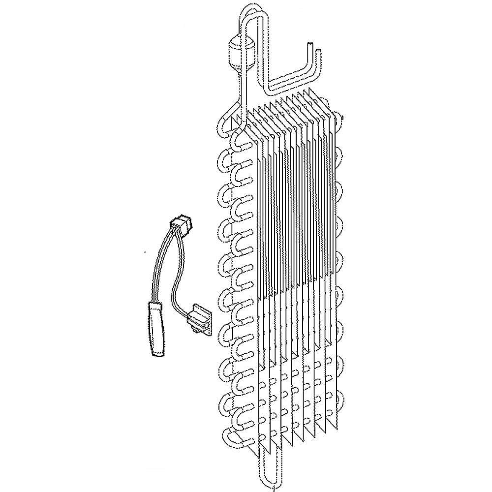 Photo of Refrigerator Evaporator Assembly from Repair Parts Direct