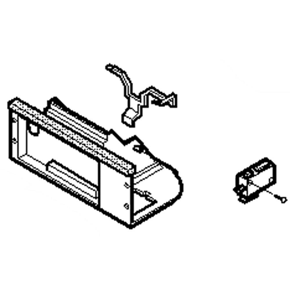 Photo of Refrigerator Dispenser Ice Chute Funnel Assembly from Repair Parts Direct