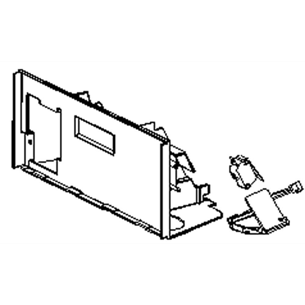 Photo of Refrigerator Dispenser Ice Chute Funnel Assembly from Repair Parts Direct