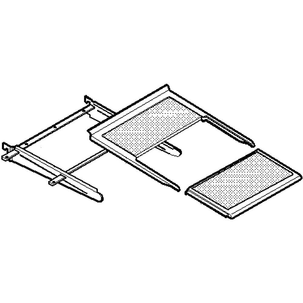 Photo of Refrigerator Shelf Assembly from Repair Parts Direct