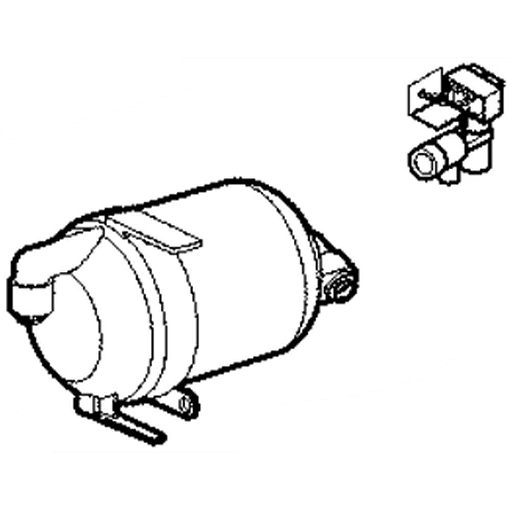 Photo of Refrigerator Water Inlet Valve Assembly from Repair Parts Direct