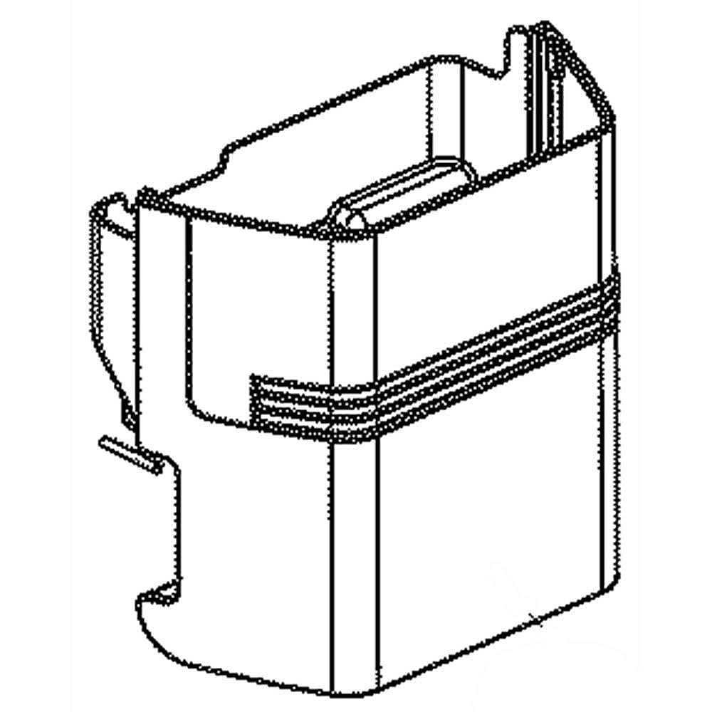 Photo of Refrigerator Ice Container Assembly from Repair Parts Direct