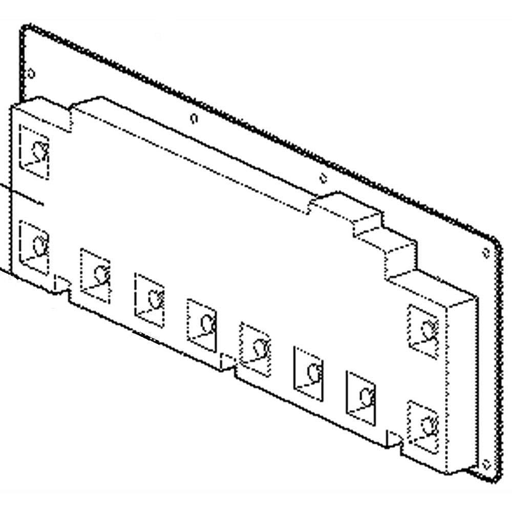 Photo of Refrigerator Display Board from Repair Parts Direct