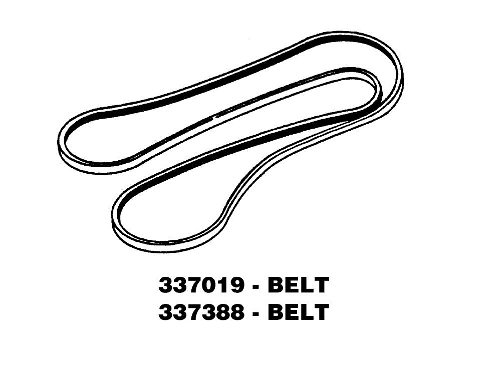 337019 Dryer Drum Belt at Sears.com