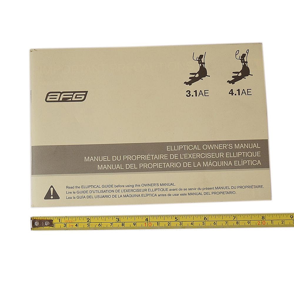 Afg Elliptical Owner's Manual 1000212265