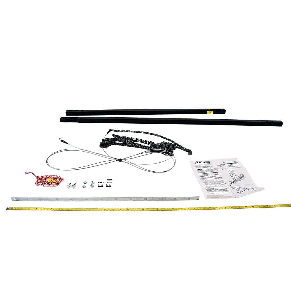 Garage Door Opener Rail Extension Kit, 10-ft 53727