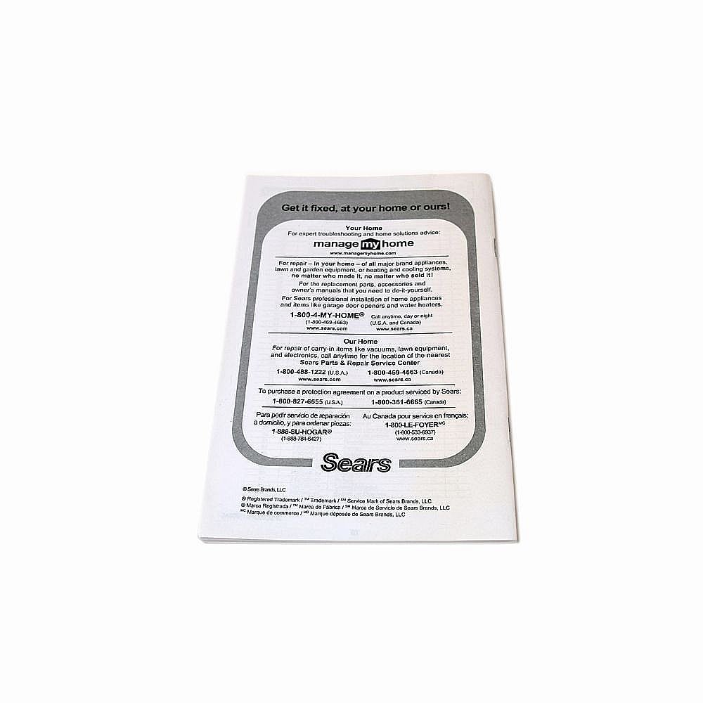 Owner's Manual 300783