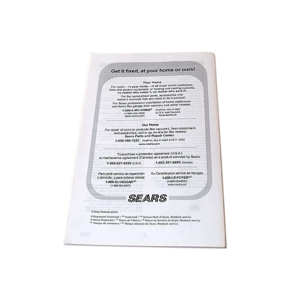 Owner's Manual N022064