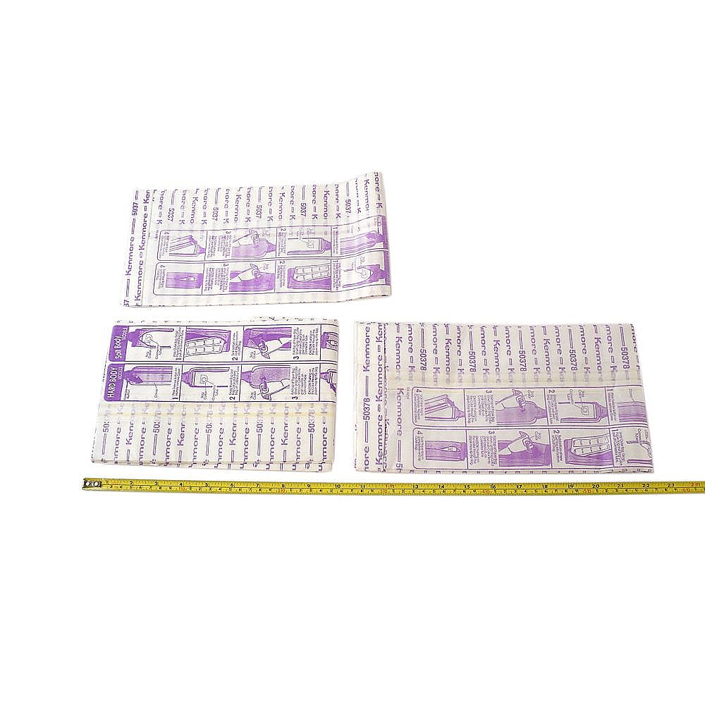 Kenmore Vacuum Bag, 3-pack 50378E