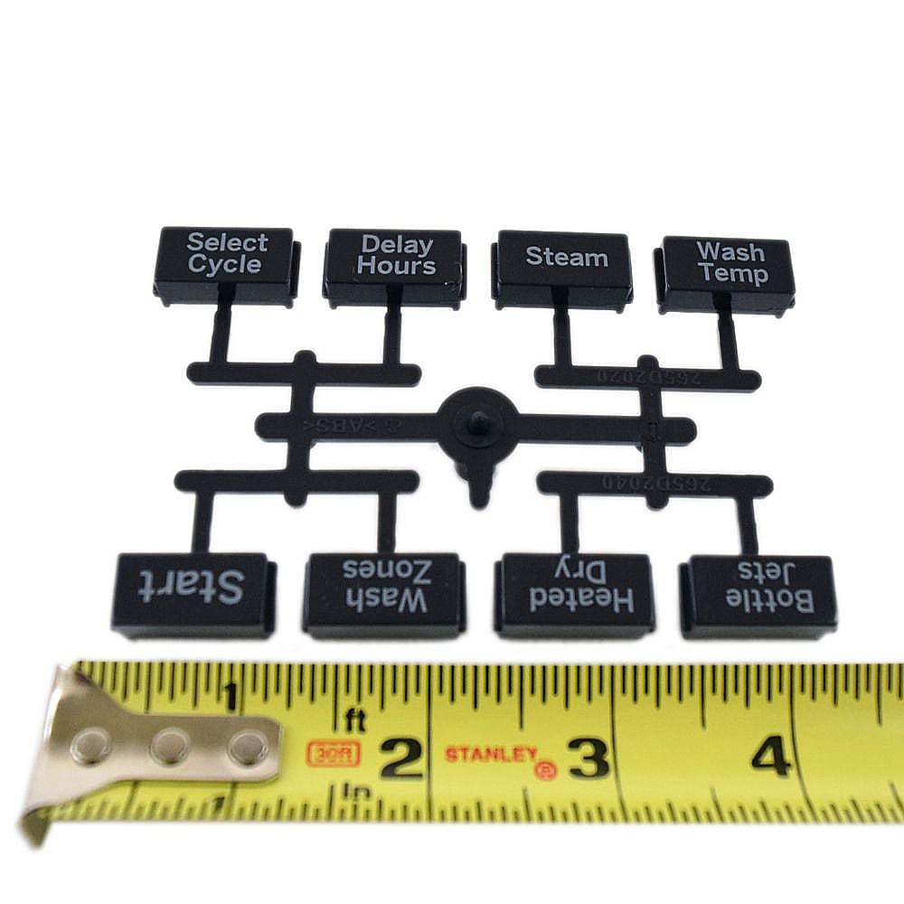 Dishwasher Control Panel Button Set WD09X22799