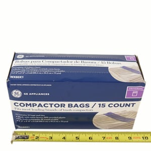 Trash Compactor Bag, 15-pack (replaces Pm60x0015, Wx60x0001) WX60X1