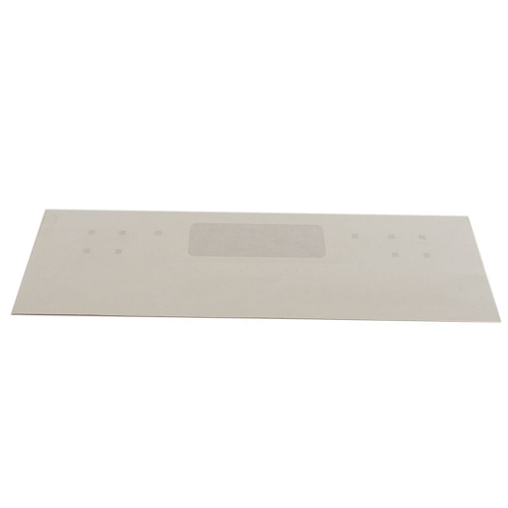 Range Oven Control Overlay (white) WB07X20939