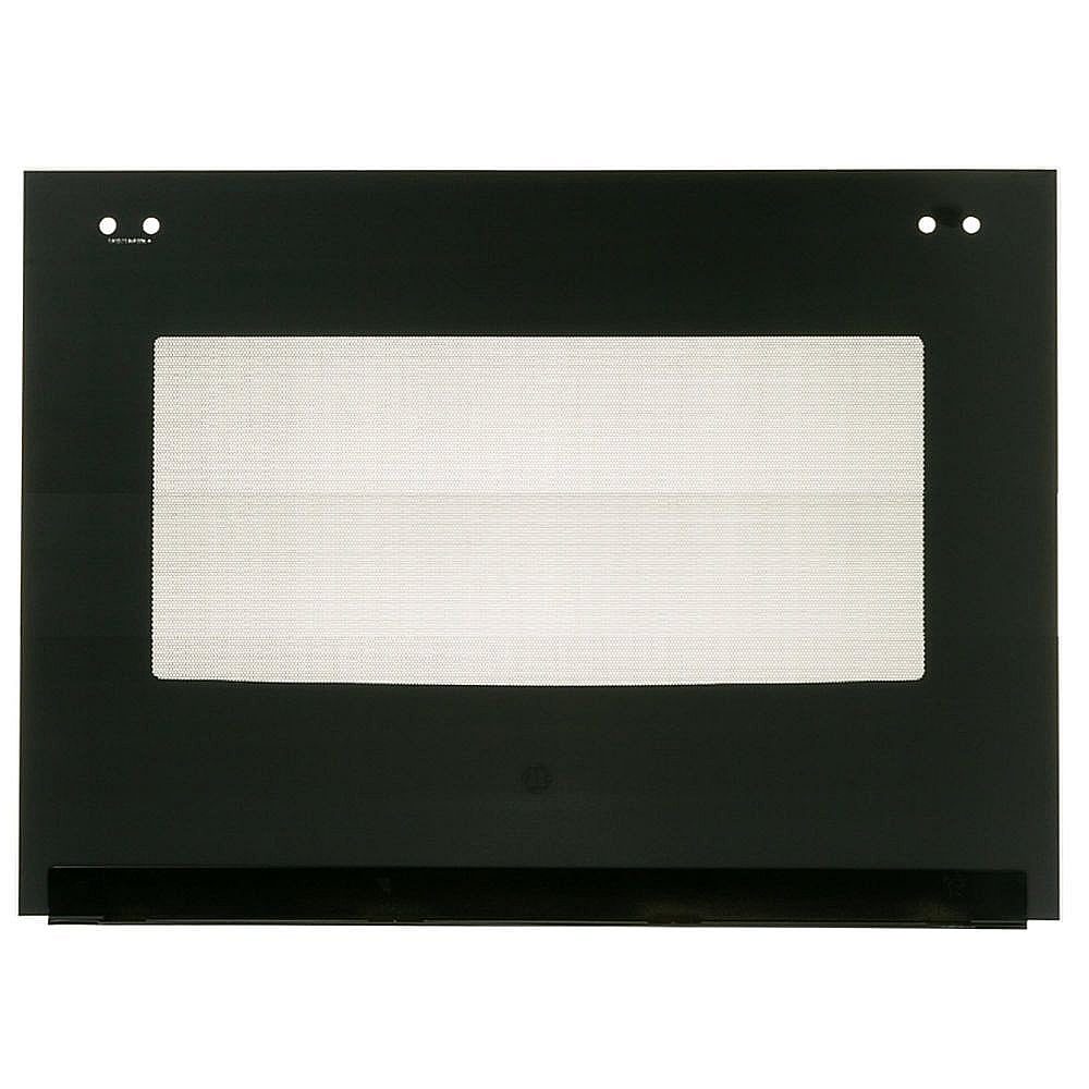 Wall Oven Door Outer Panel Assembly (black) WB56X33188