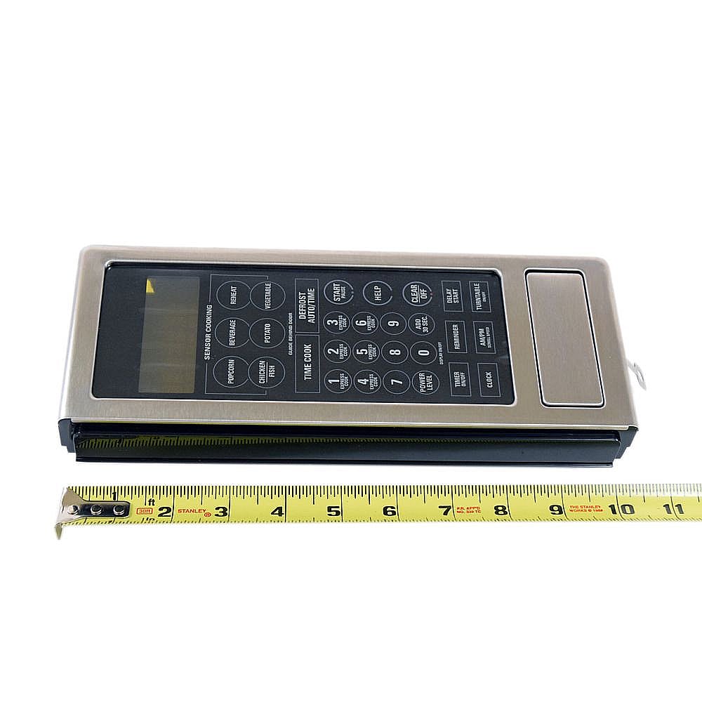 Microwave Control Panel Assembly (stainless And Black) WB07X11186