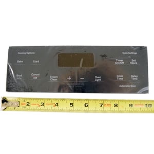 Range Oven Control Overlay WB07X26702