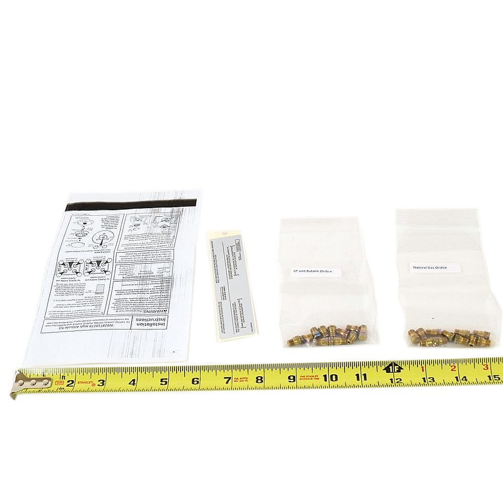 Cooktop High-altitude Conversion Kit WB28T10279