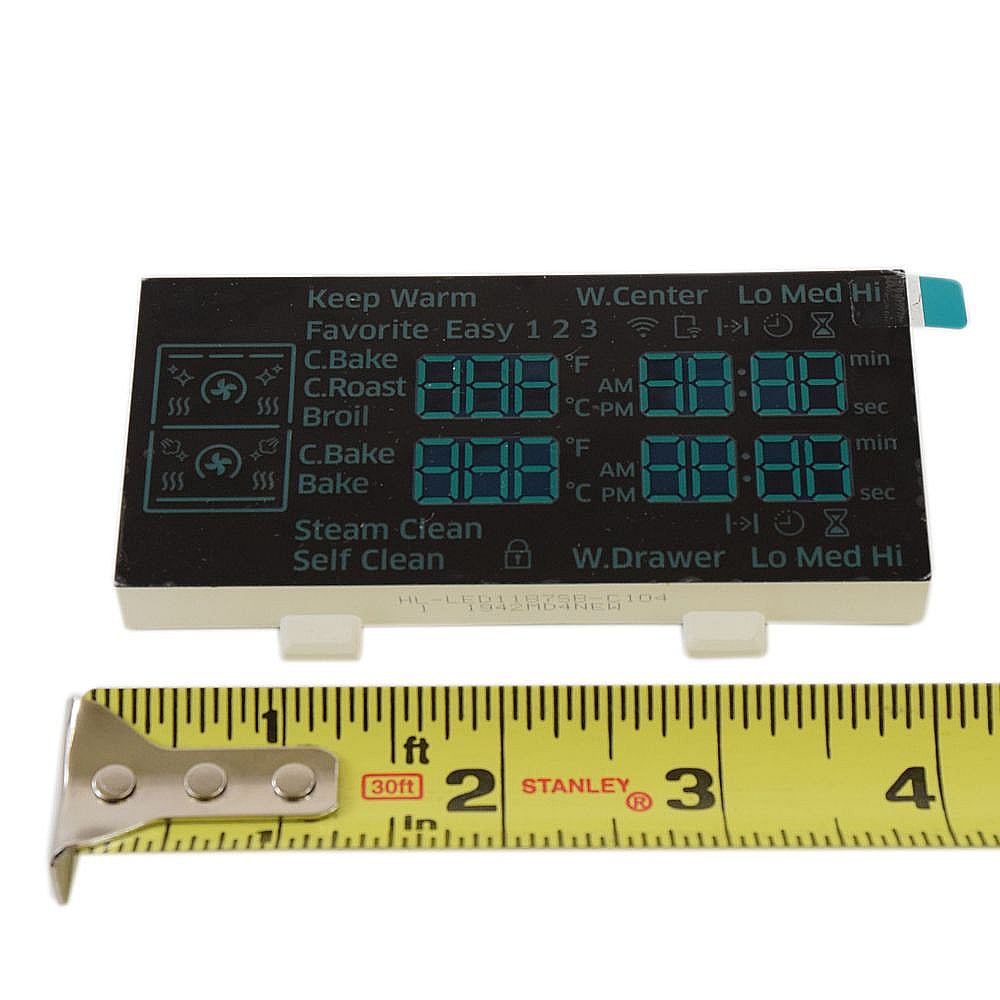 Samsung Range Display Board DE07-00130B