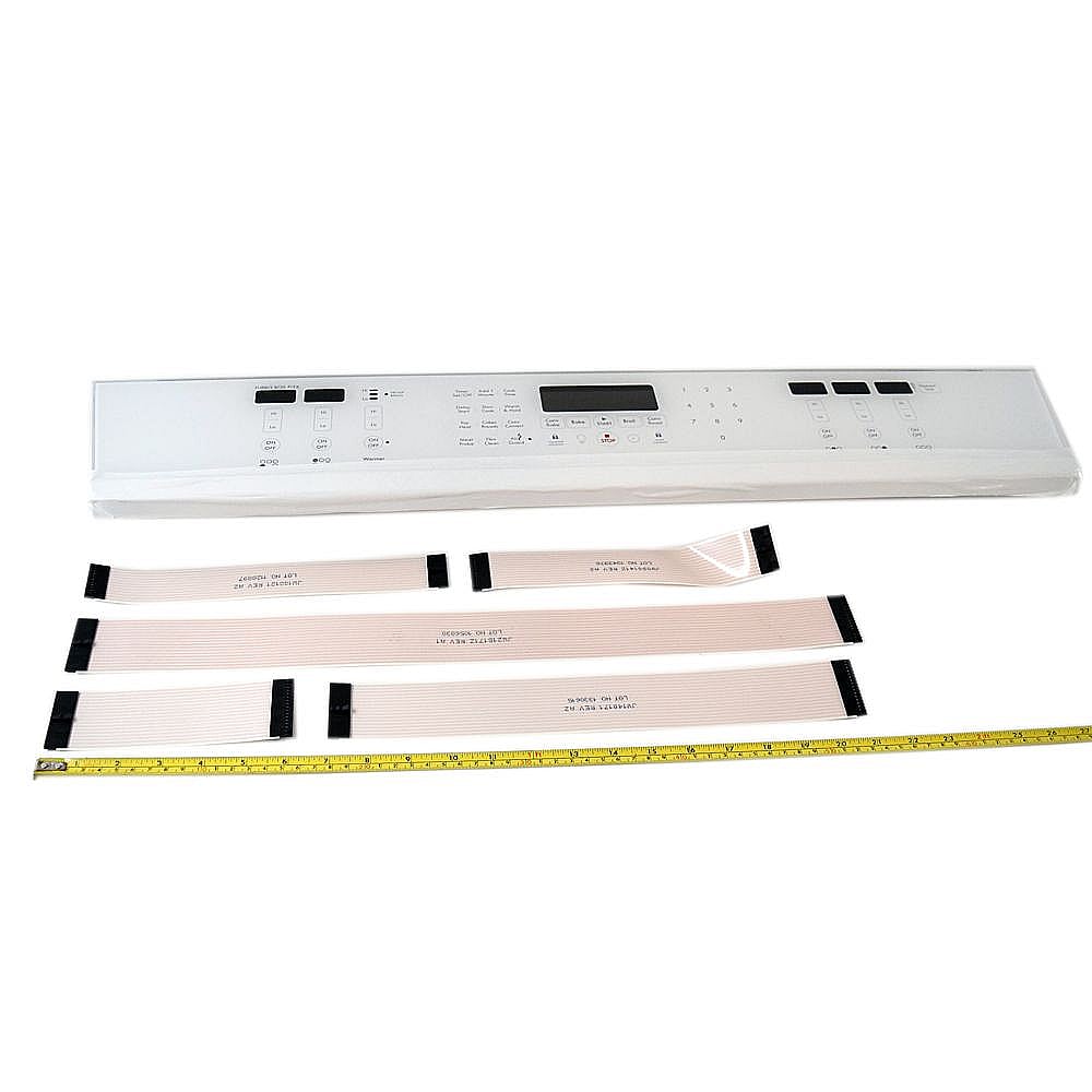 Range Control Panel Assembly (white) 139034512
