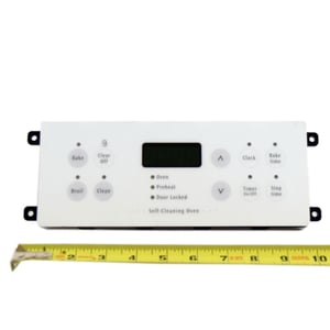 Wall Oven Control Board And Overlay (white) 318185430