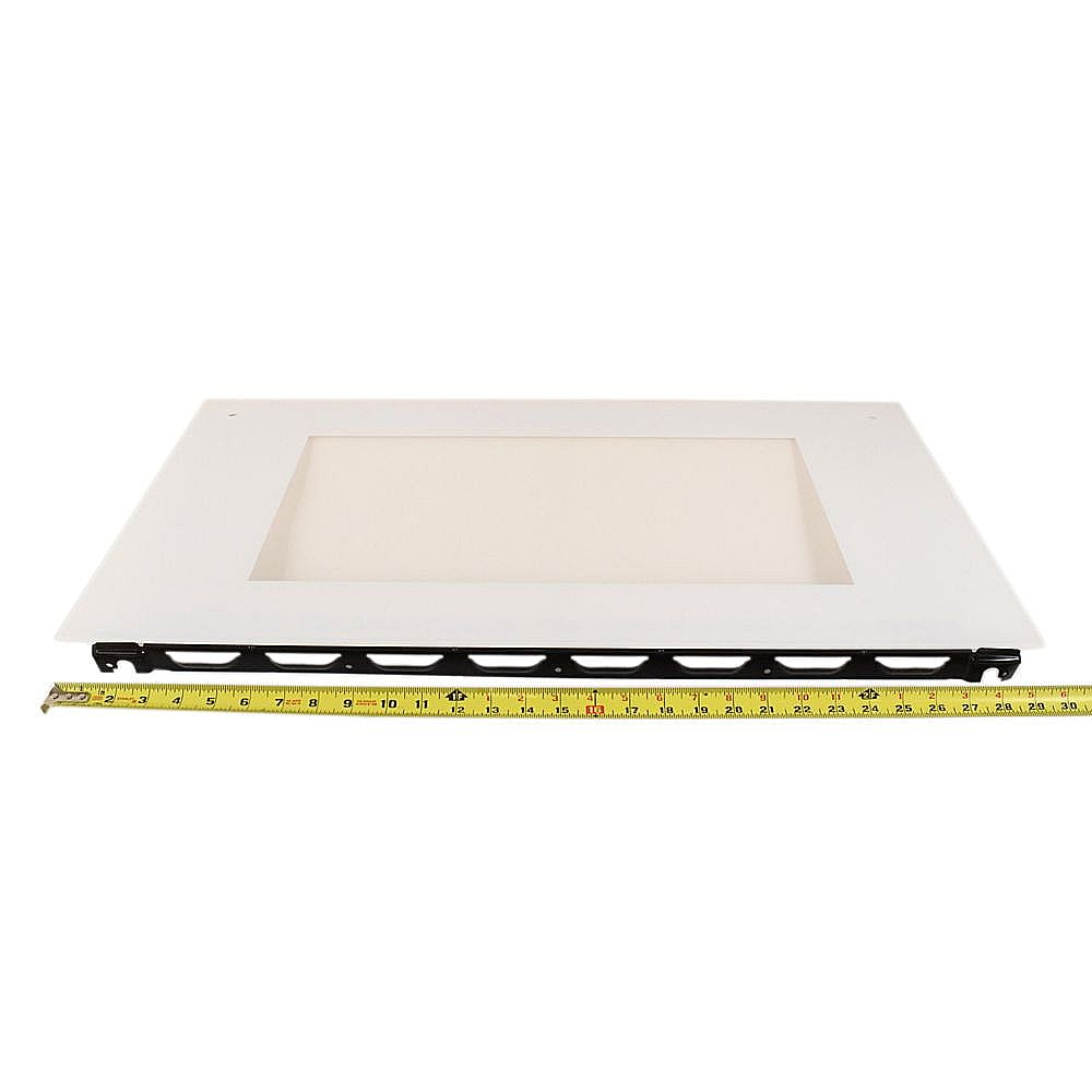 Range Oven Door Outer Panel Assembly, Lower (white) 318304181