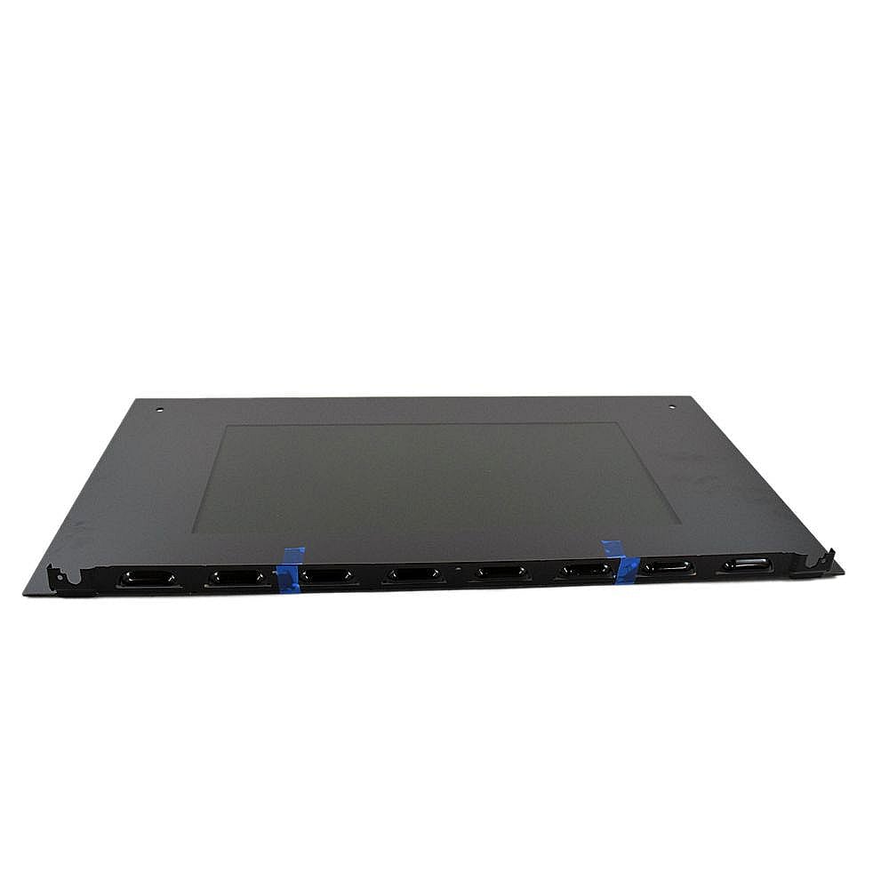 Range Oven Door Outer Panel Assembly (black) 318304189