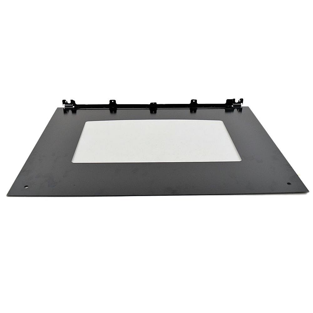 Range Oven Door Outer Panel, Lower (black) 318403522