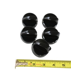 Range Surface Burner Knob Set, 5-pack (black) 5304520358