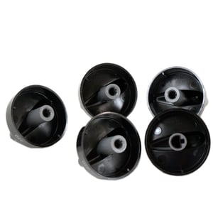 Range Surface Burner Knob Set, 5-pack (black) 5304520358