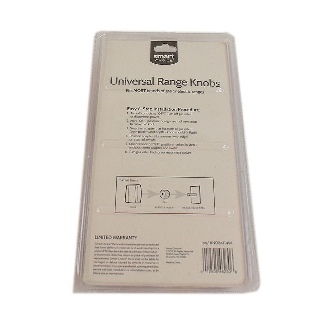 Range Universal Knob Kit (white) KNOBKIT4W