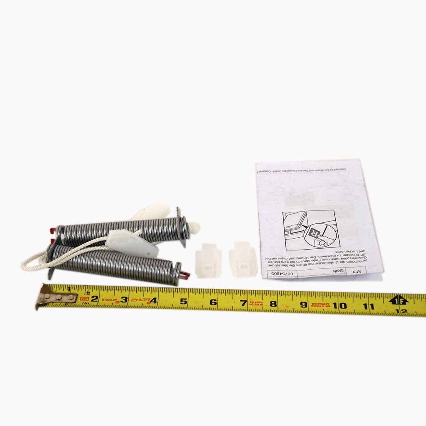 Dishwasher Door Spring and Cable Set 12004119 parts Sears PartsDirect