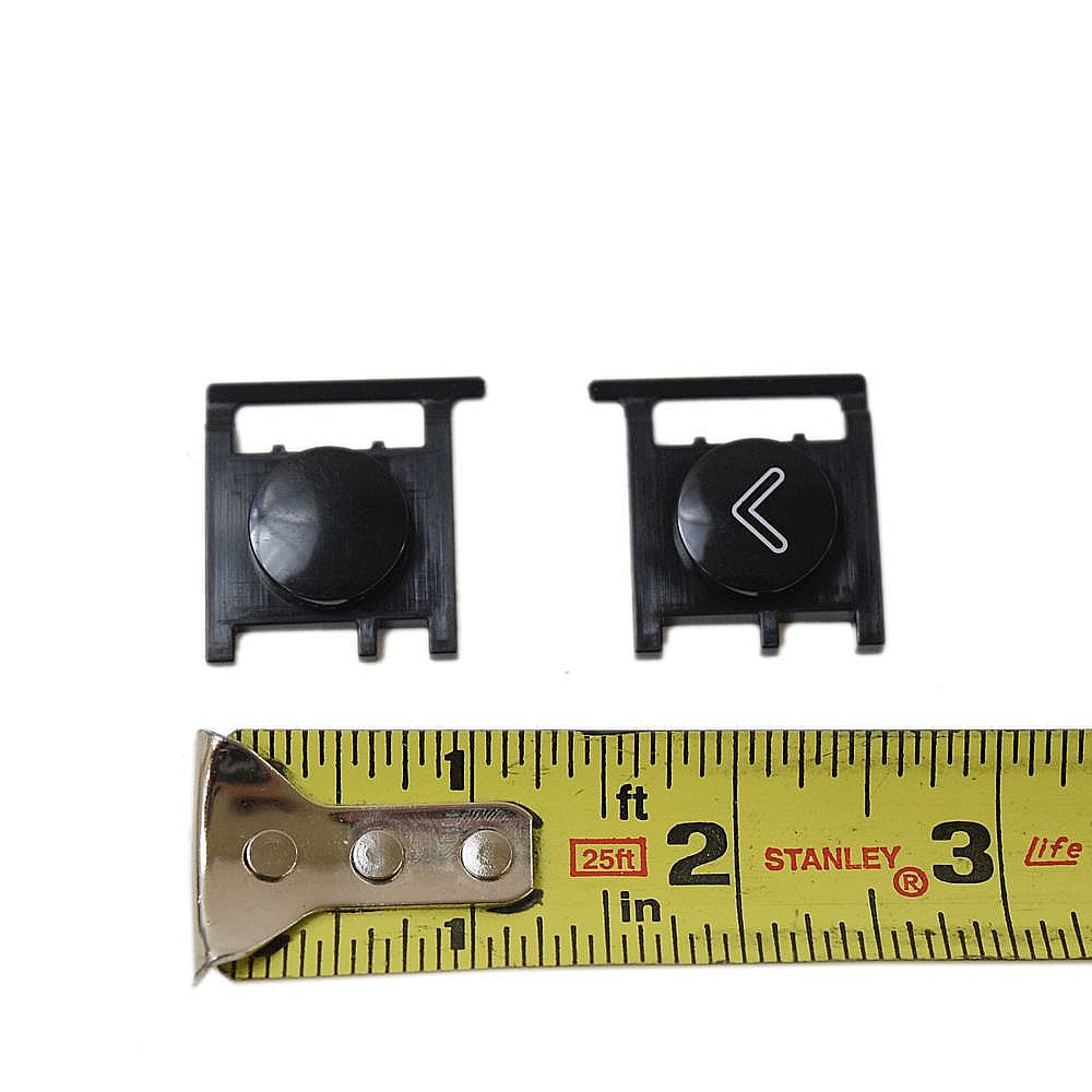 Dishwasher Control Panel Program Button Set, Right (black) 623008
