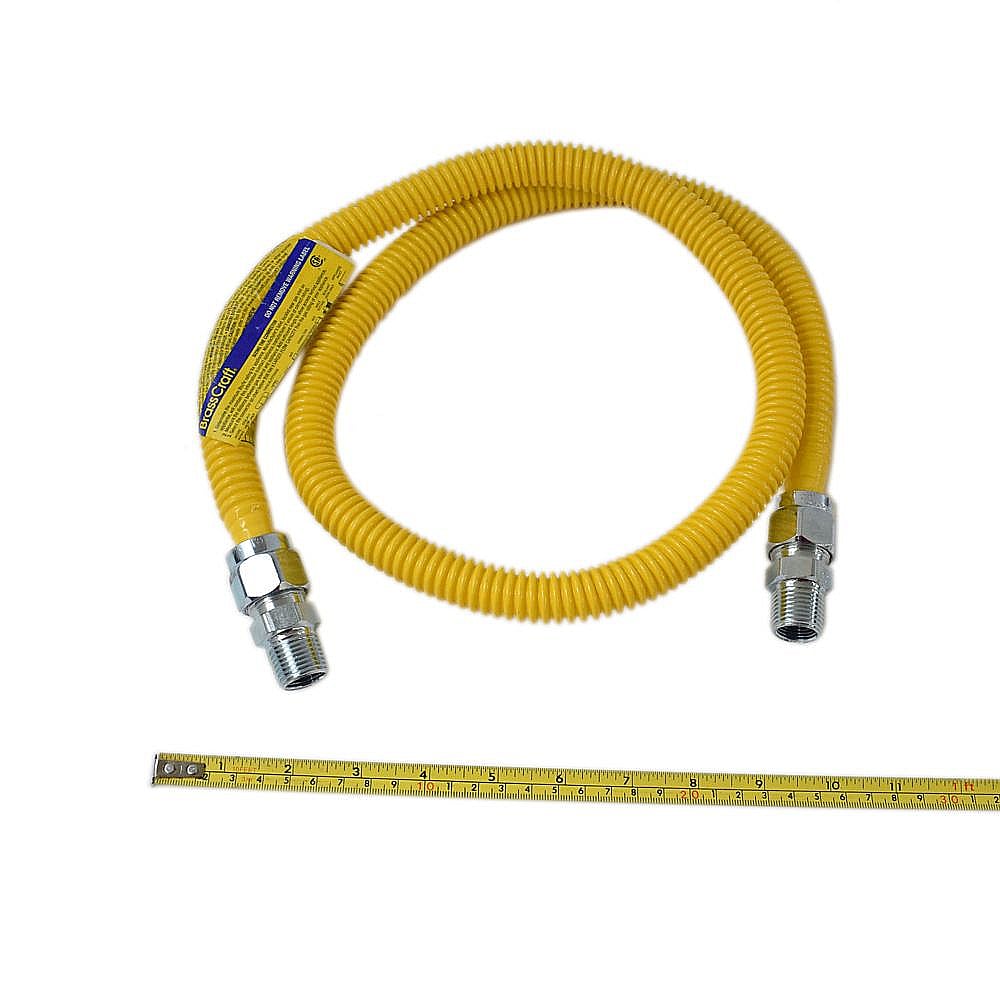 Cooking Appliance Gas Supply Connector, 1/2-in Mip X 1/2-in Fip 30-3131-48