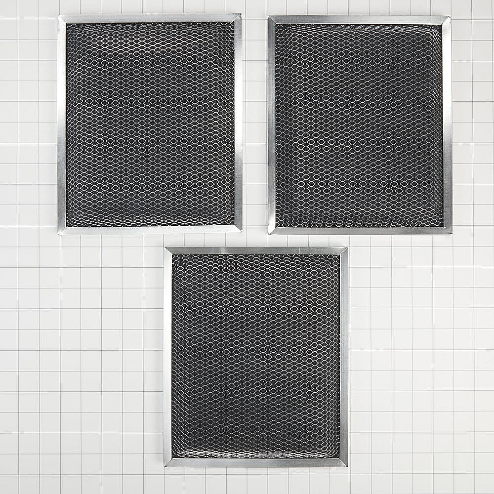 Range Hood Charcoal Filter Kit, 3-pack W10355450