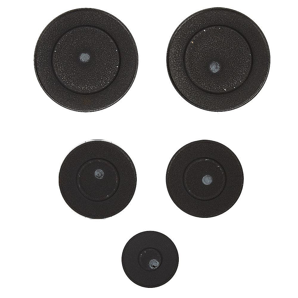 Cooktop Burner Cap Set (black) W10832694