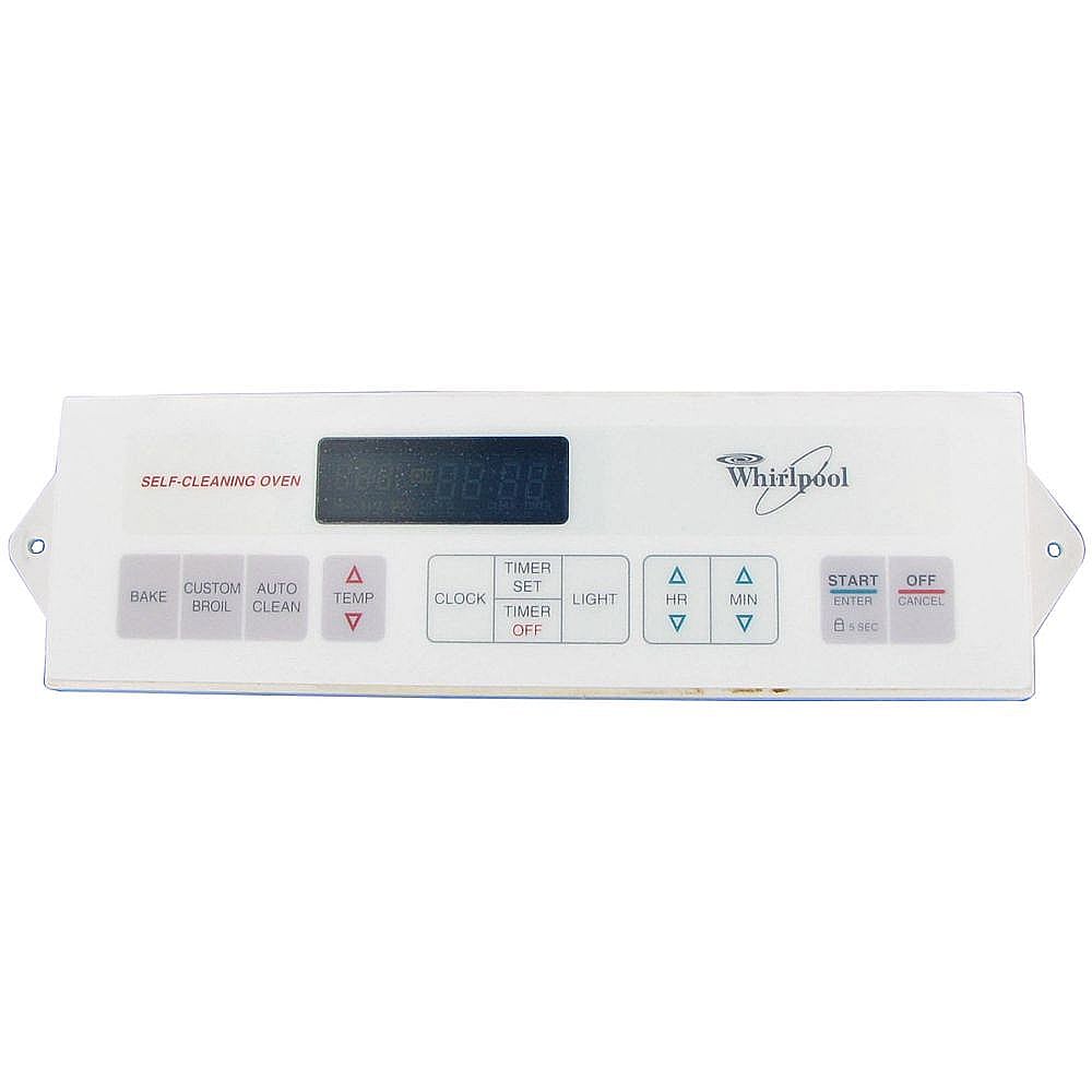Refurbished Range Oven Control Board And Overlay (white) WP6610057R