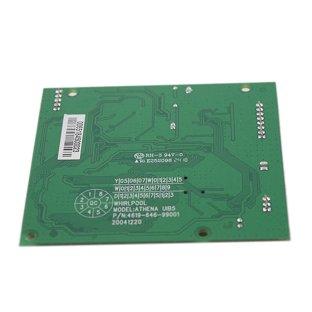 Microwave User Interface Control Board WPW10391282