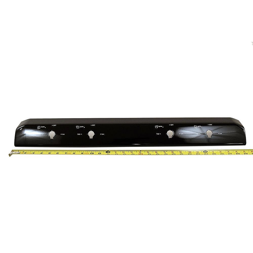 Range Surface Burner Manifold Panel (black) W10554309