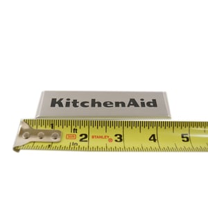 Kitchenaid Appliance Nameplate (replaces W10518672, W10518673, W10754513) W10909682